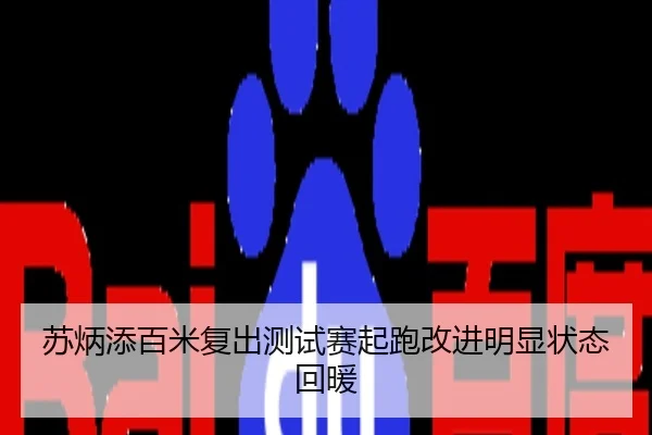 苏炳添百米复出测试赛起跑改进明显状态回暖